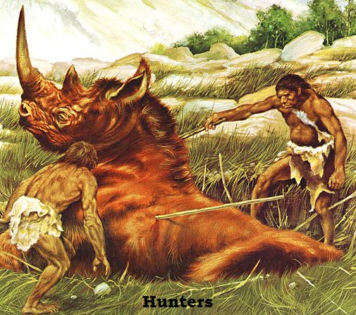 homo erectus hunting